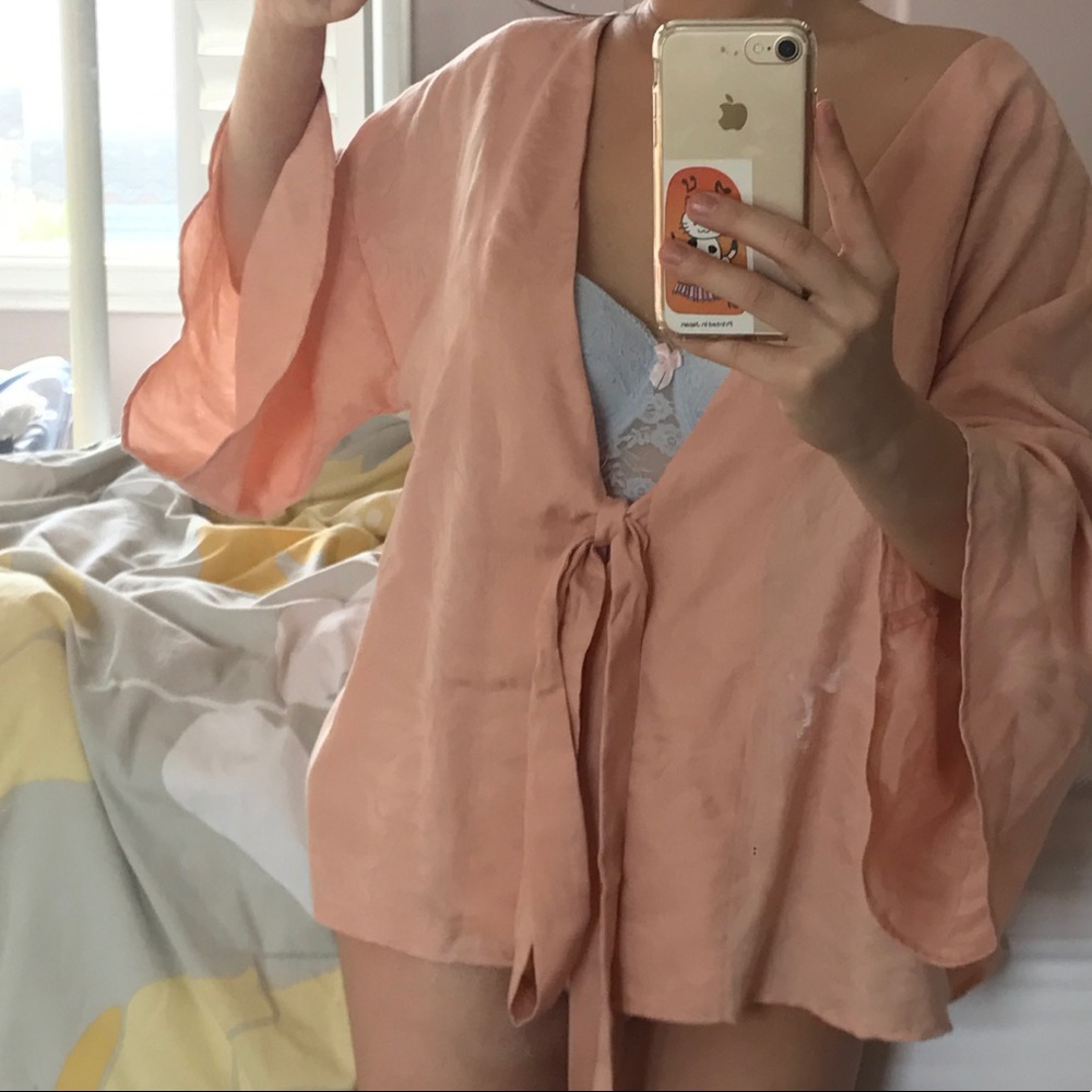 Pink ZARA Kimono